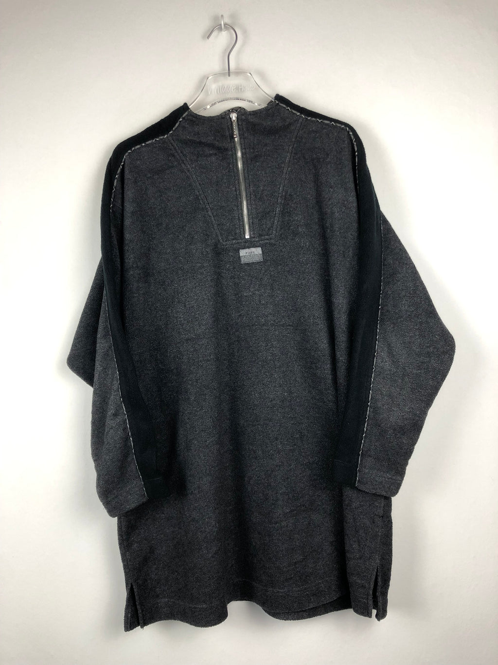 Vintage Fleece Half-Zip Sweater (L)