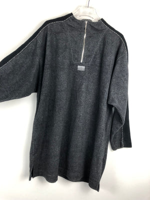Vintage Fleece Half-Zip Sweater (L)