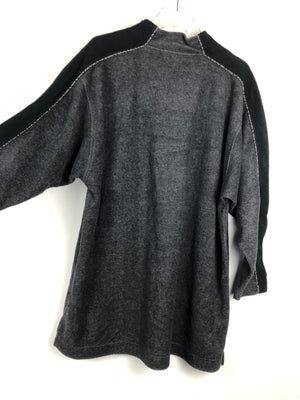 Vintage Fleece Half-Zip Sweater (L)