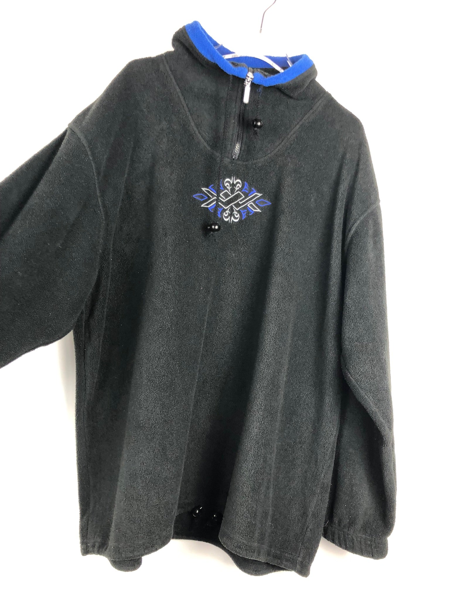 Vintage Fleece Half-Zip Sweater (XL)
