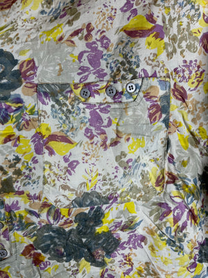 Vintage Crazy Pattern Hemd (L)