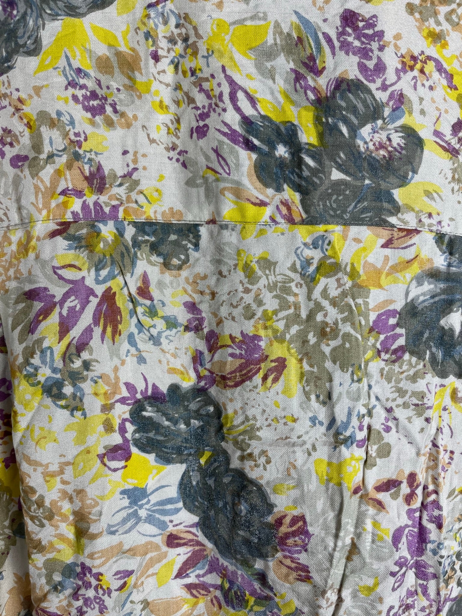 Vintage Crazy Pattern Hemd (L)
