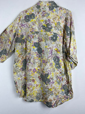 Vintage Crazy Pattern Hemd (L)
