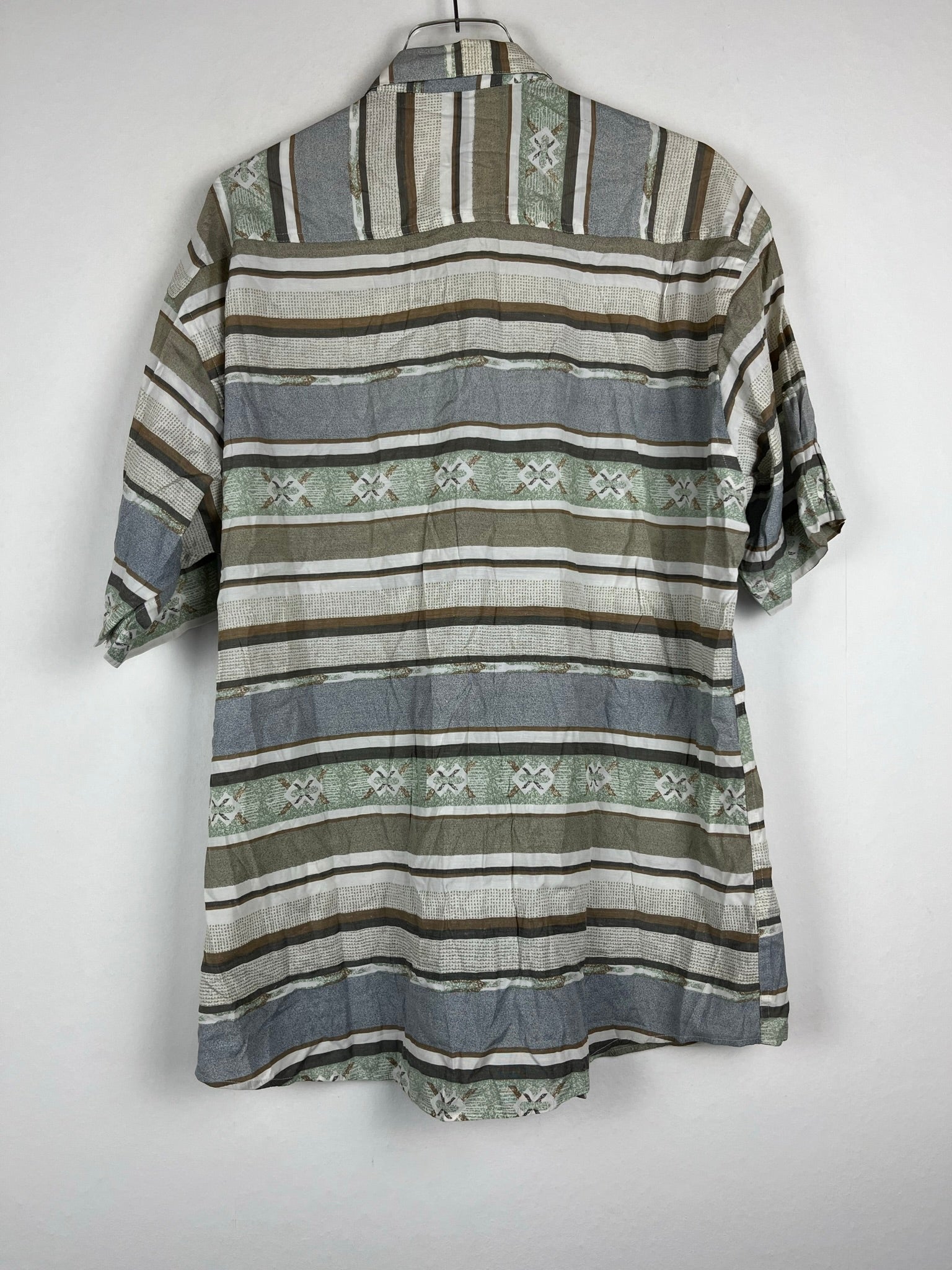 Vintage Crazy Pattern Hemd (M)
