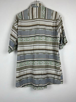 Vintage Crazy Pattern Hemd (M)