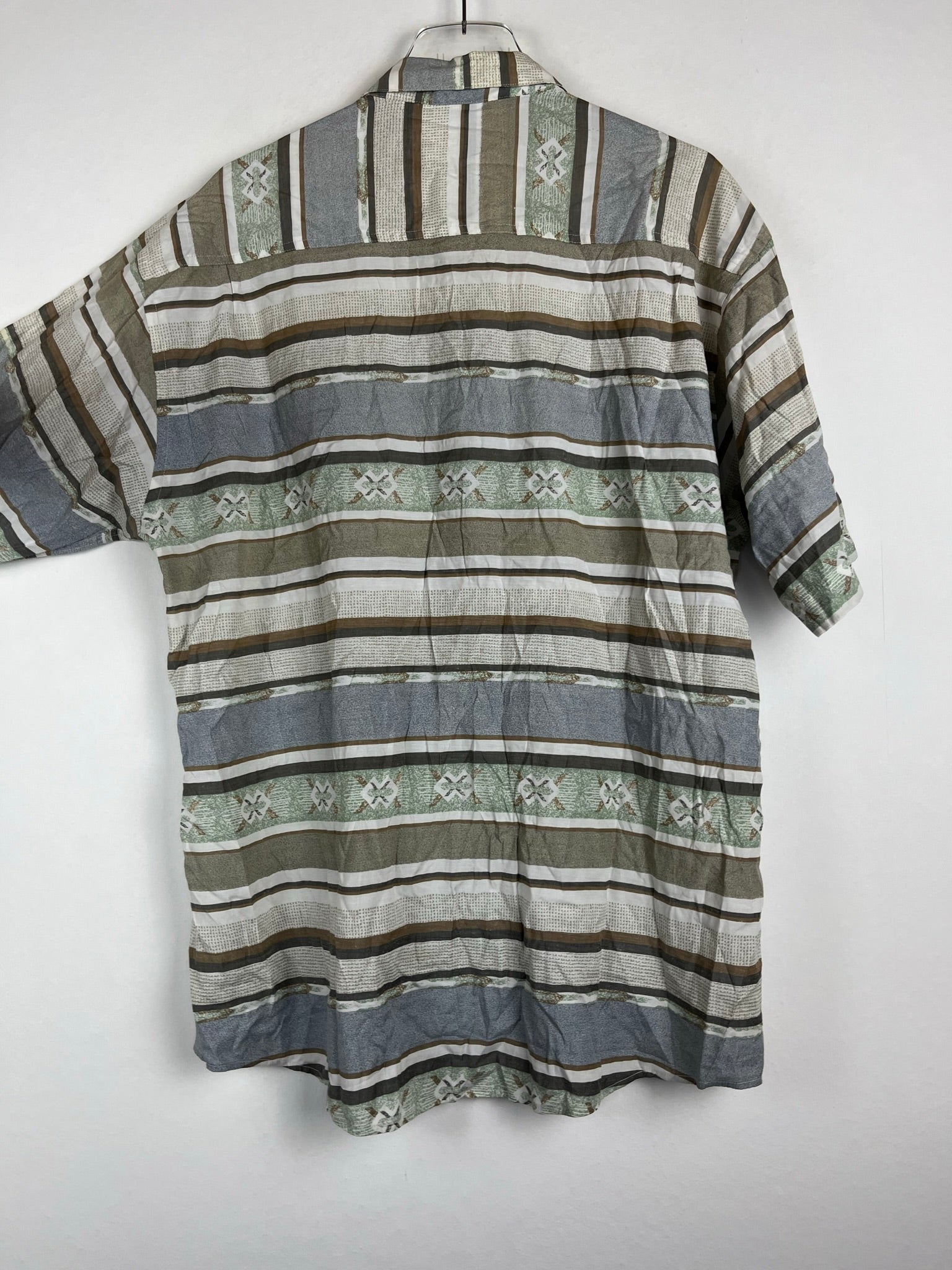 Vintage Crazy Pattern Hemd (M)