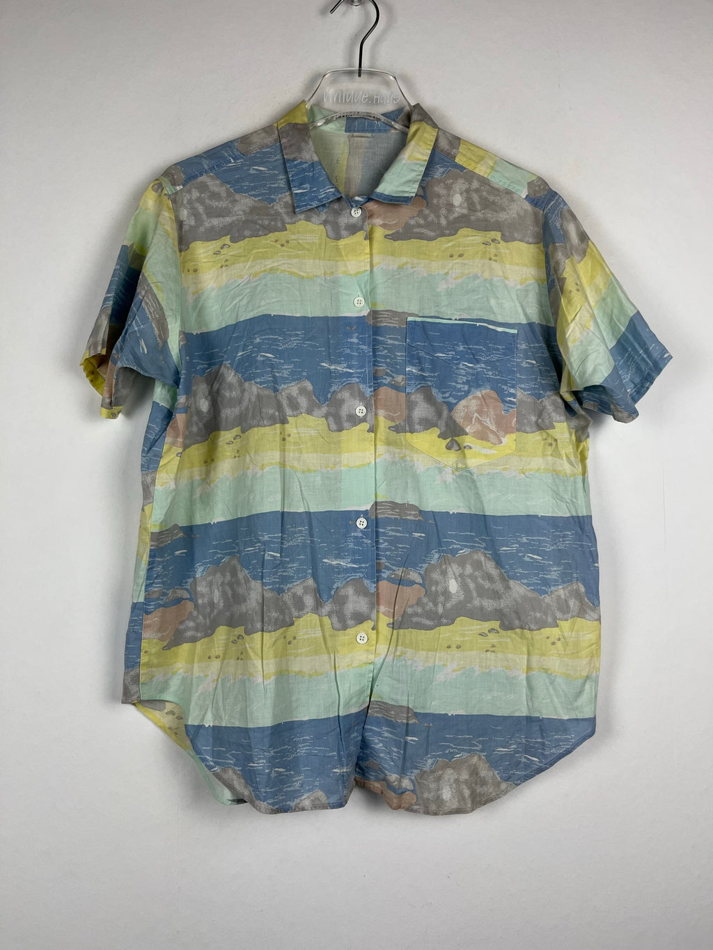 Vintage Crazy Pattern Hemd (S)