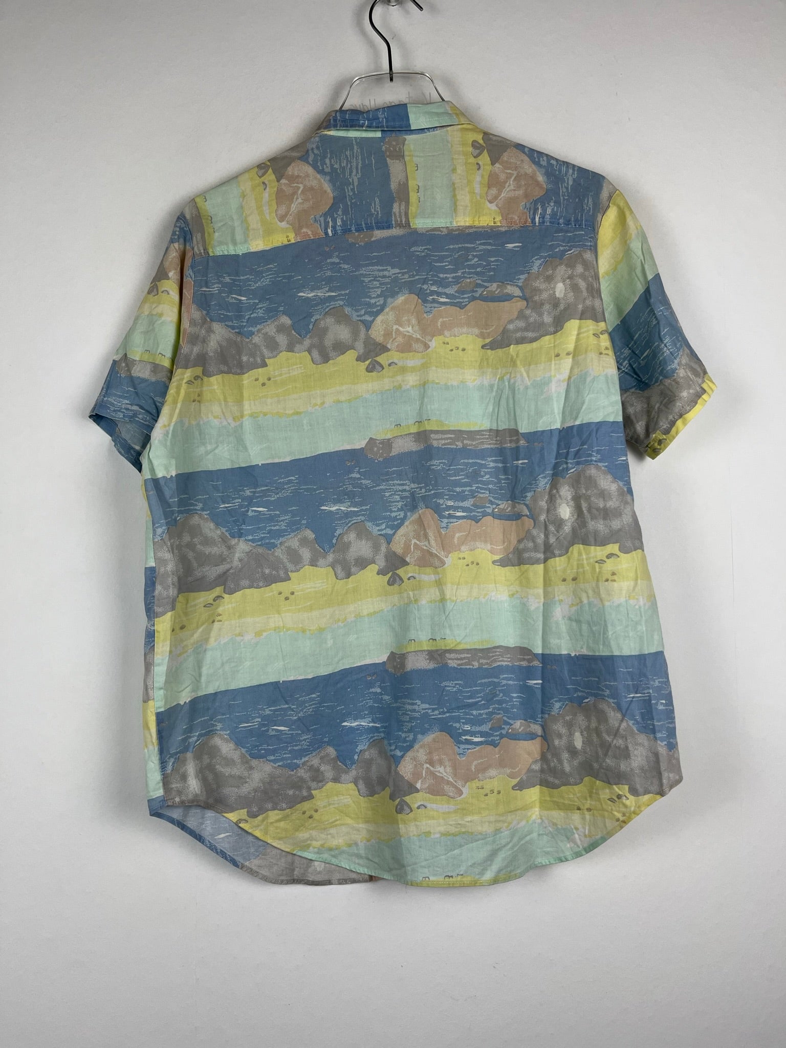 Vintage Crazy Pattern Hemd (S)