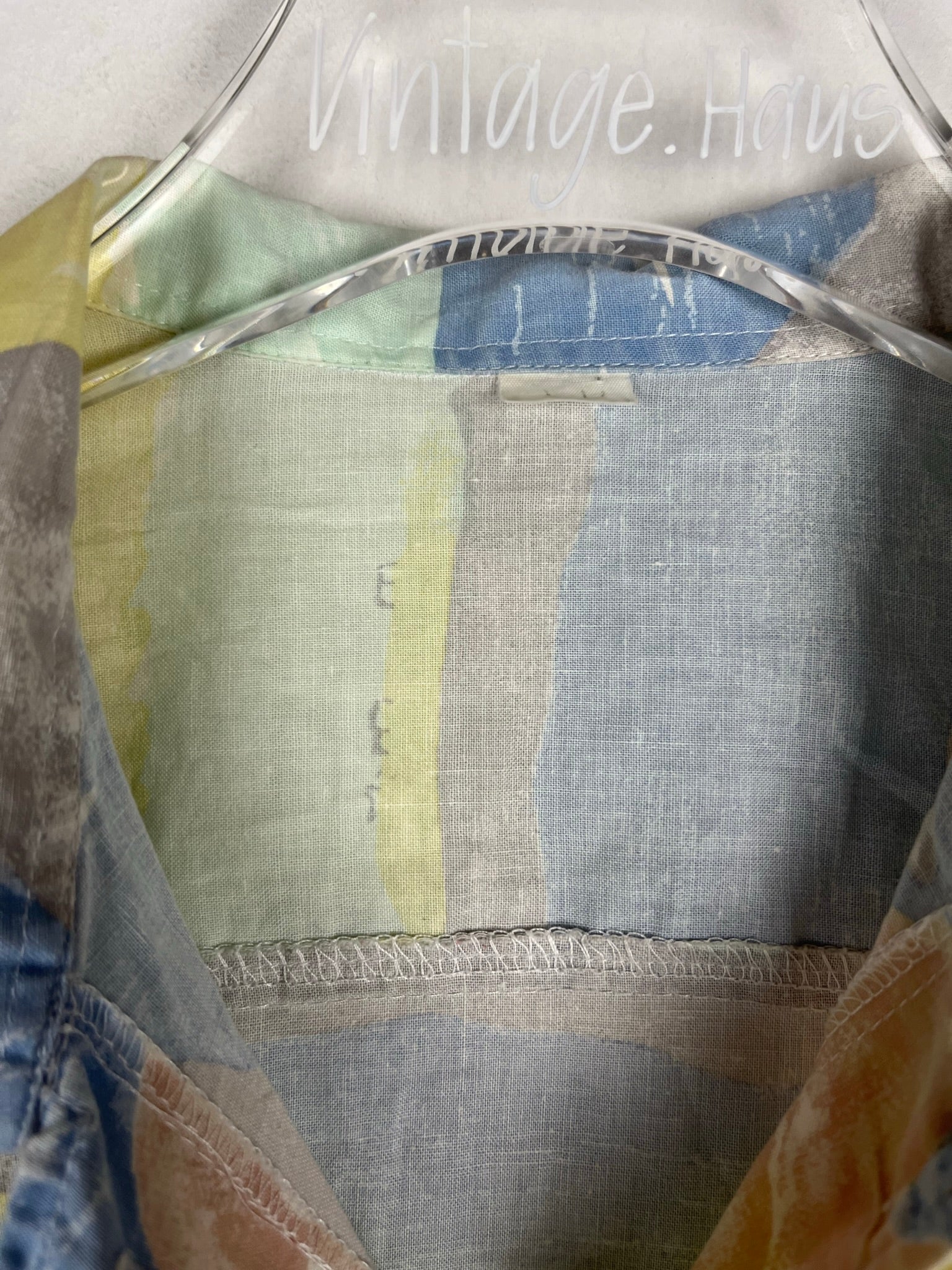 Vintage Crazy Pattern Hemd (S)