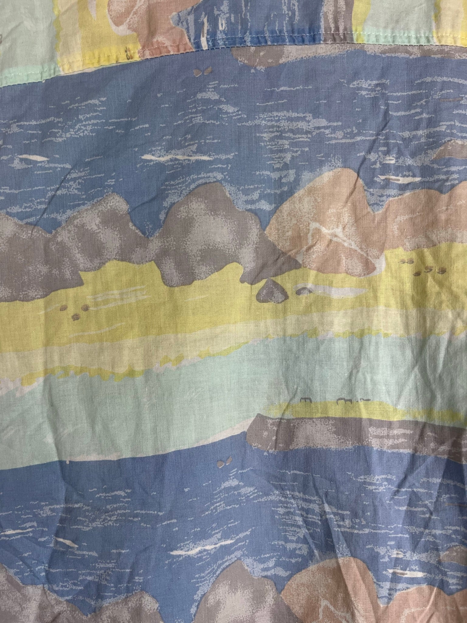 Vintage Crazy Pattern Hemd (S)