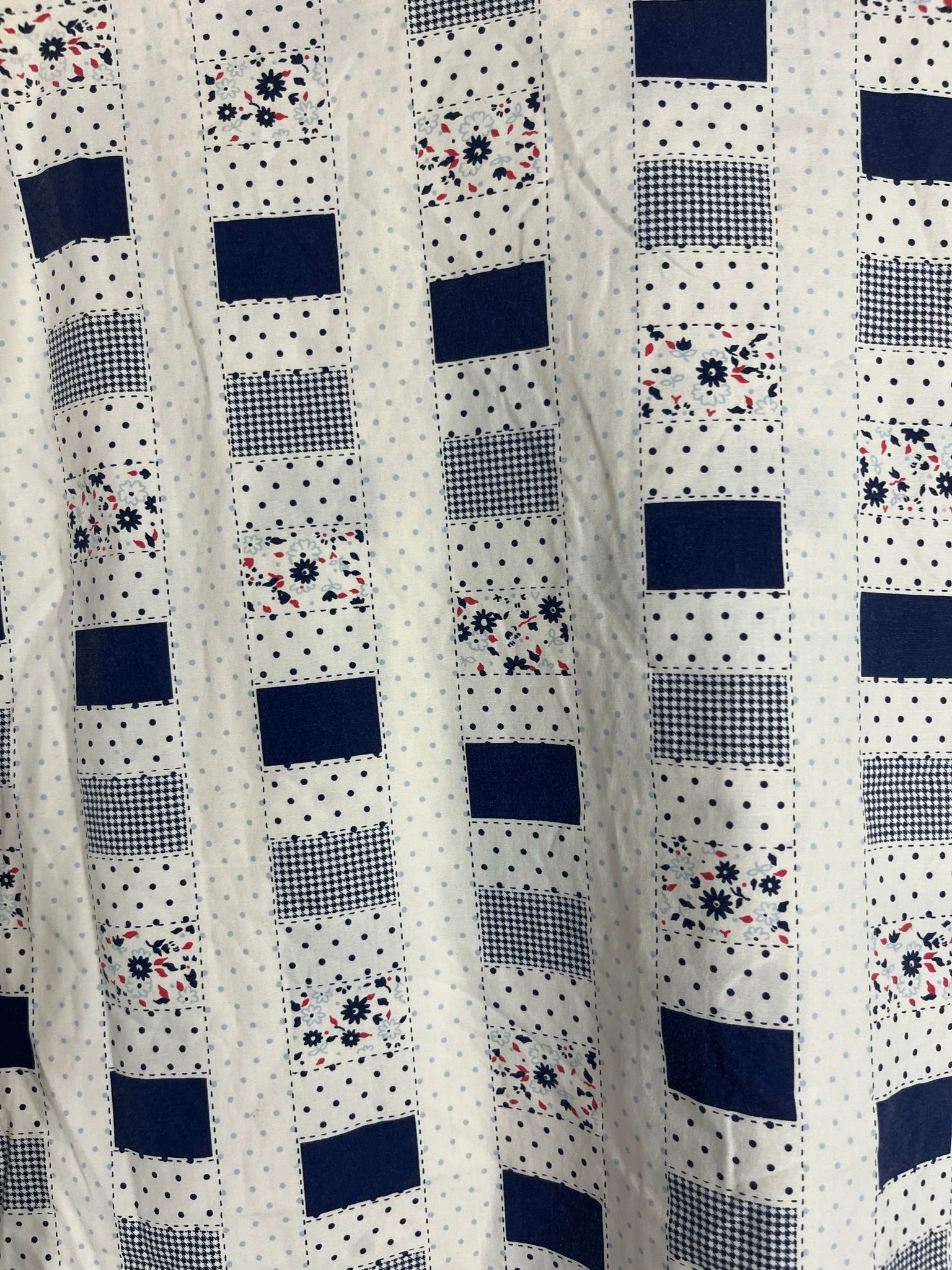 Vintage Crazy Pattern Hemd (L)
