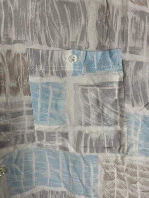Vintage Crazy Pattern Hemd (L)