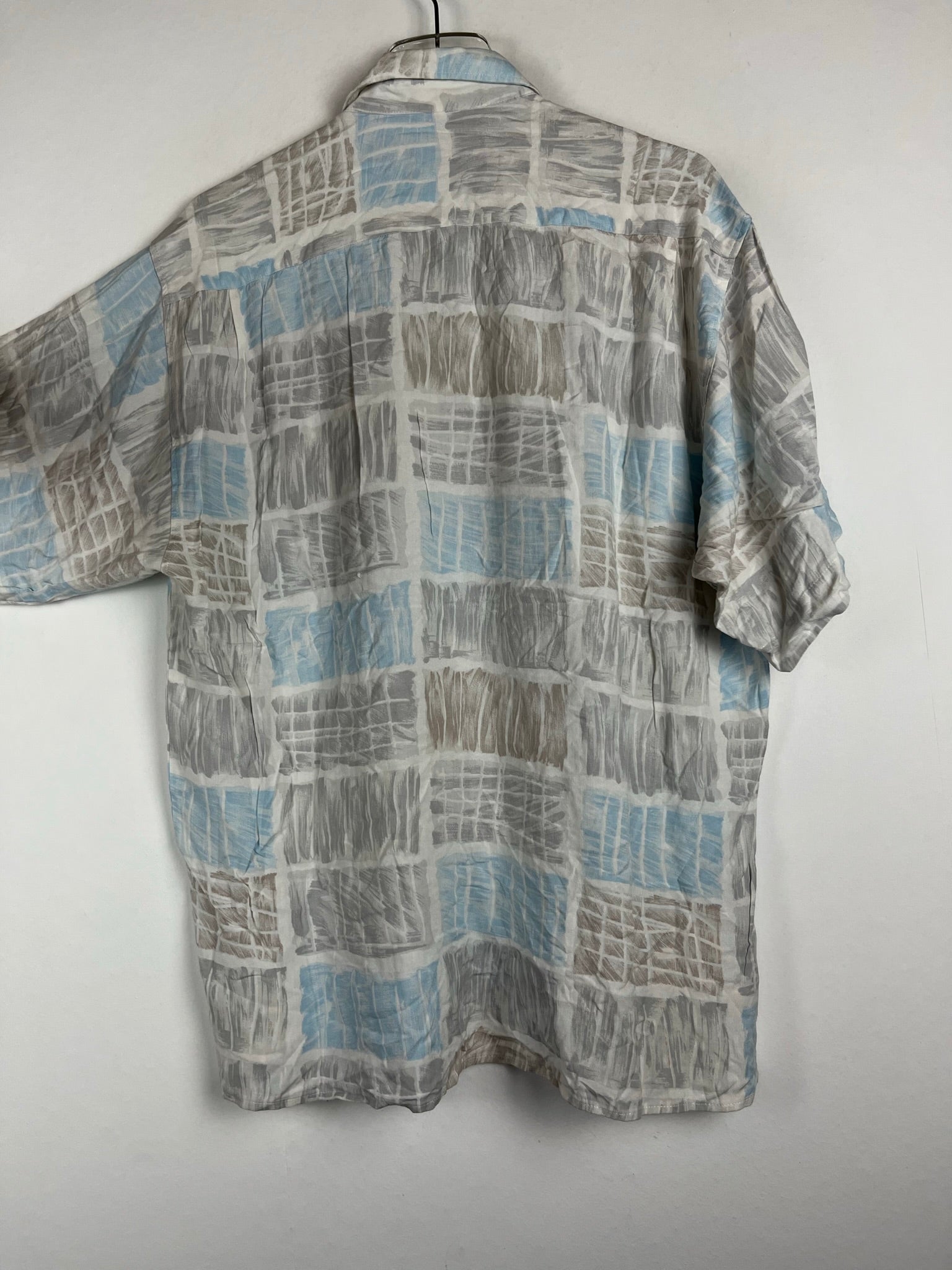 Vintage Crazy Pattern Hemd (L)