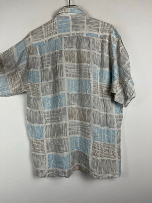 Vintage Crazy Pattern Hemd (L)