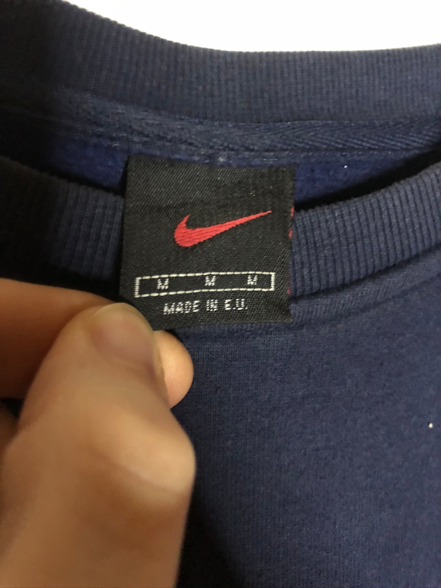 Vintage Nike Big Swoosh Sweater (M)