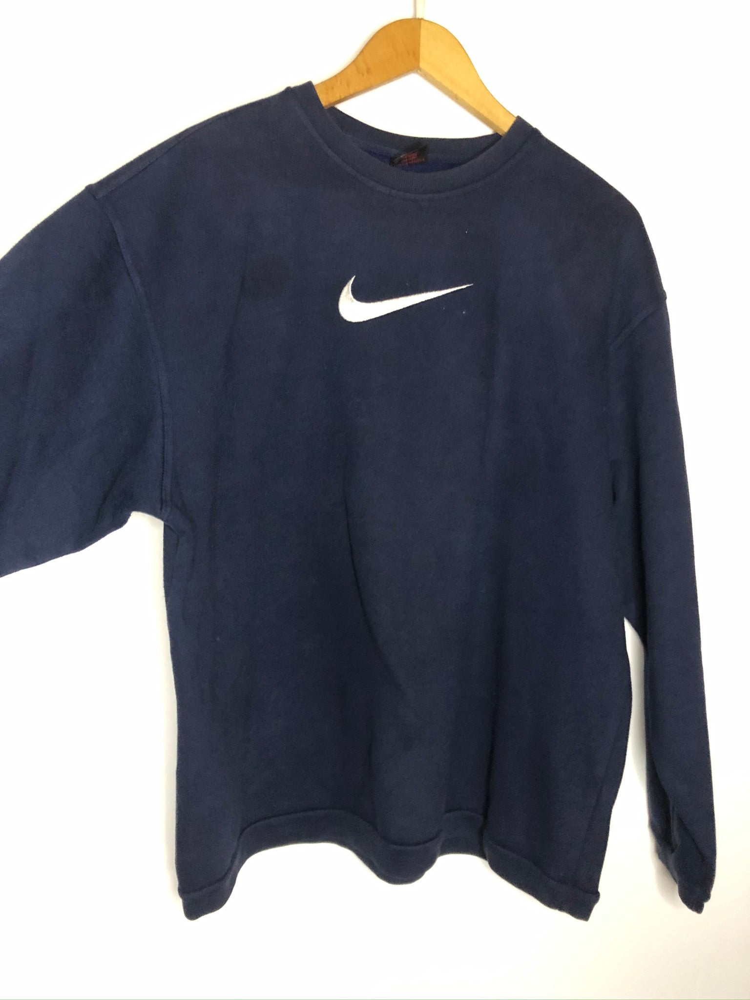 Vintage Nike Big Swoosh Sweater (M)