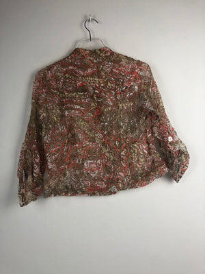 Vintage dünne Bluse (S)