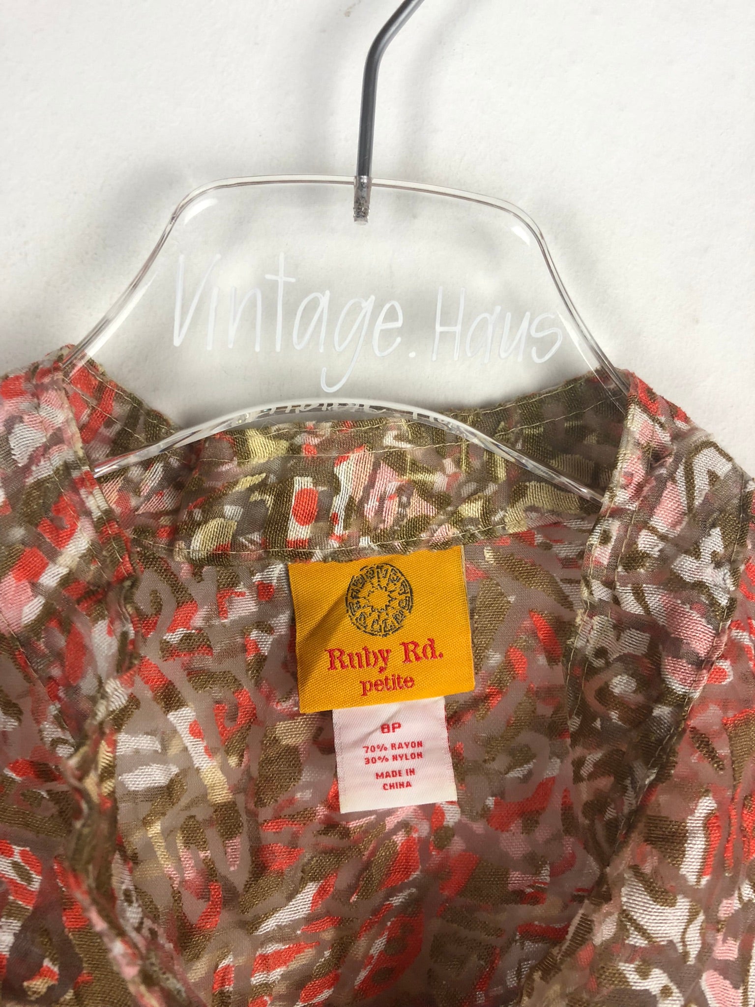 Vintage dünne Bluse (S)