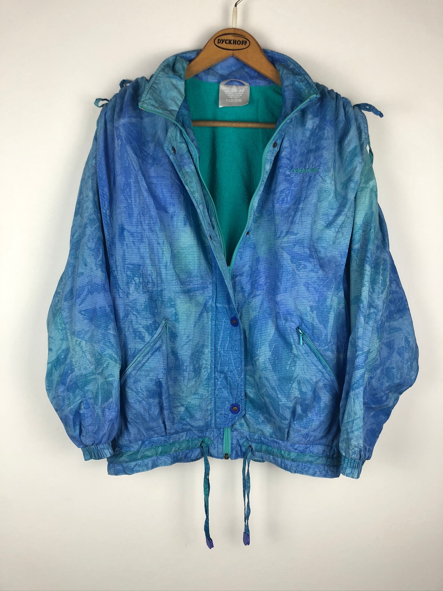 Vintage Adidas Crazy Muster Jacke (M)