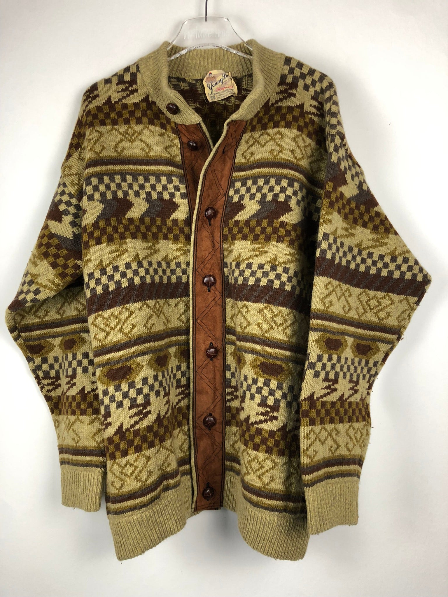 Vintage Sweatshirtjacke (L)