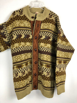 Vintage Sweatshirtjacke (L)