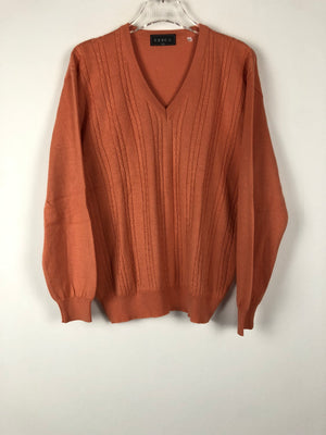 Vintage V-Neck Sweater (M)