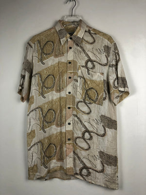Vintage Crazy Pattern Hemd (S)