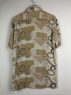 Vintage Crazy Pattern Hemd (S)