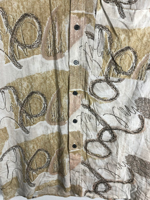 Vintage Crazy Pattern Hemd (S)