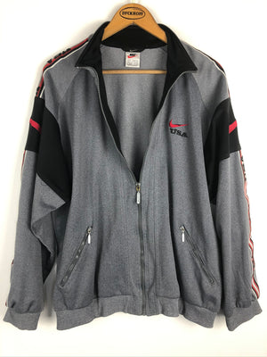 Vintage Nike USA Sweatshirtjacke (L)