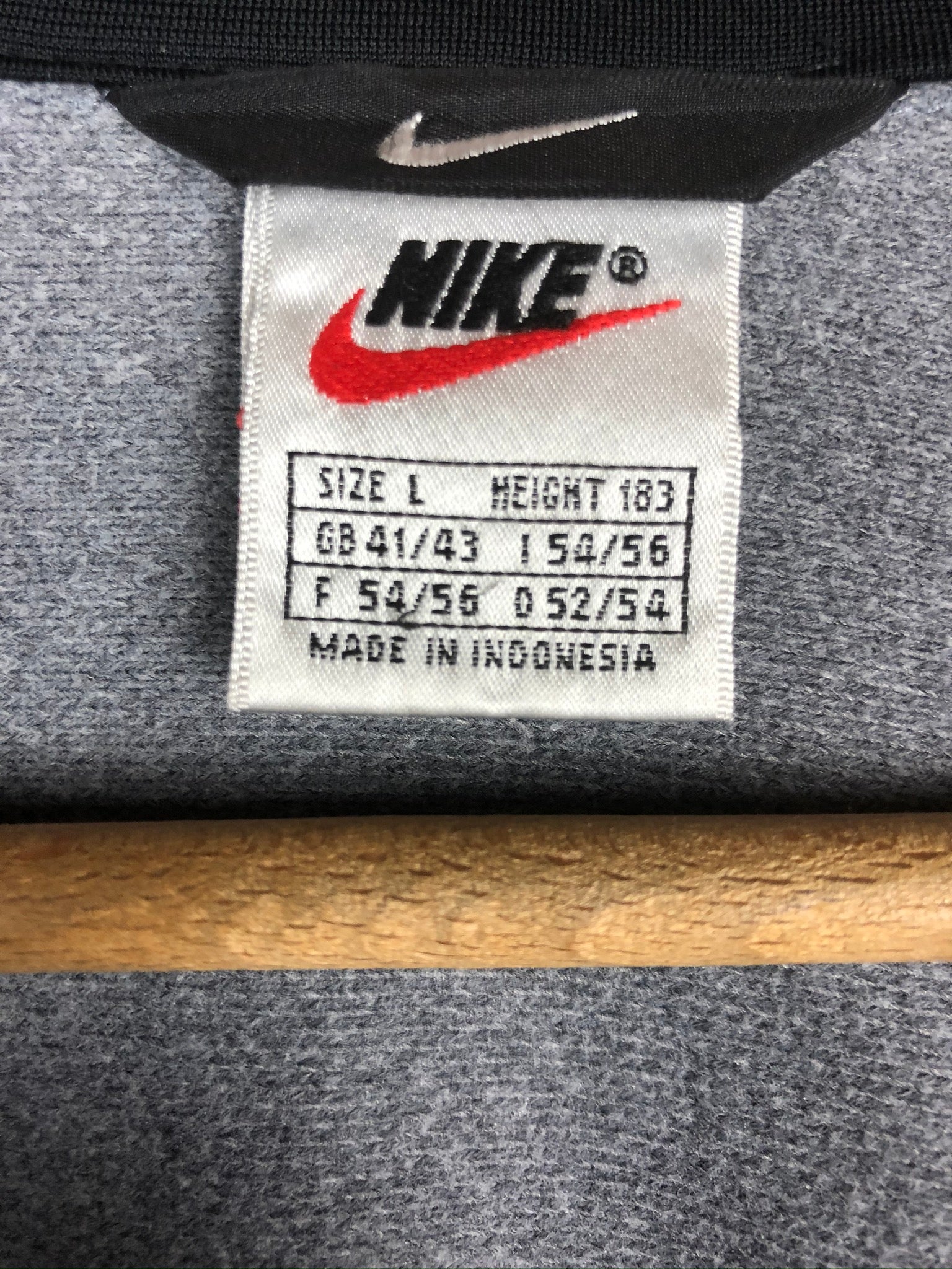 Vintage Nike USA Sweatshirtjacke (L)