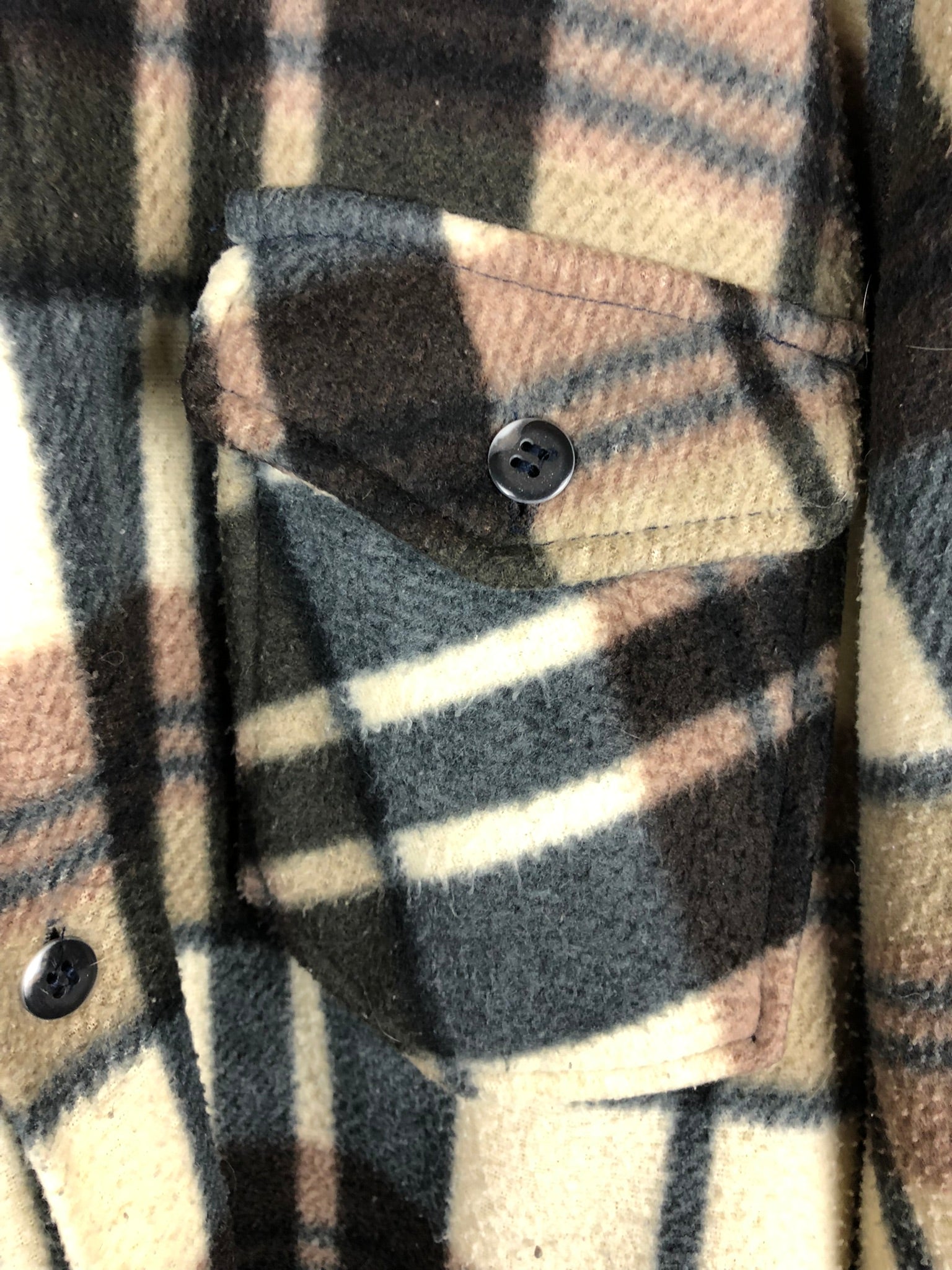 Vintage Fleece Hemd (XL)