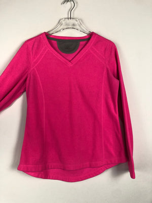 Vintage Fleece V-Neck Sweater (S)