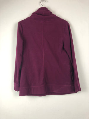 Vintage Fleece Schlauchkragen Sweater (XS)
