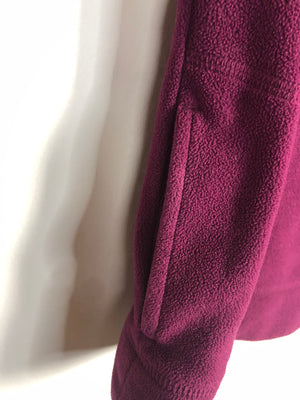 Vintage Fleece Schlauchkragen Sweater (XS)