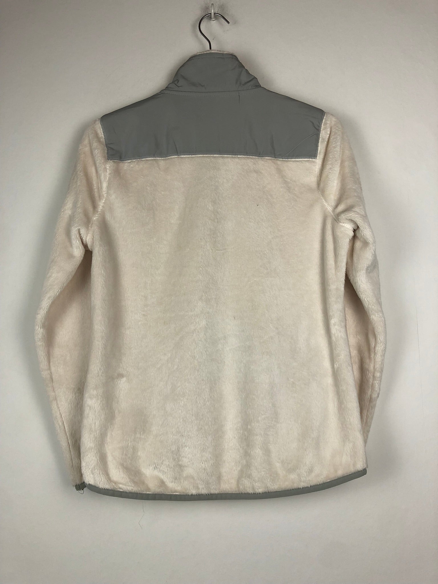 Vintage Teddy Fleece Sweatshirtjacke (S)