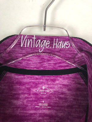 Vintage Fleece Sweatshirtjacke (S)