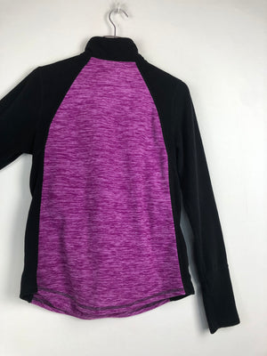 Vintage Fleece Sweatshirtjacke (S)