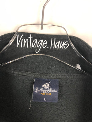 Vintage Fleece Sweatshirtjacke (S)