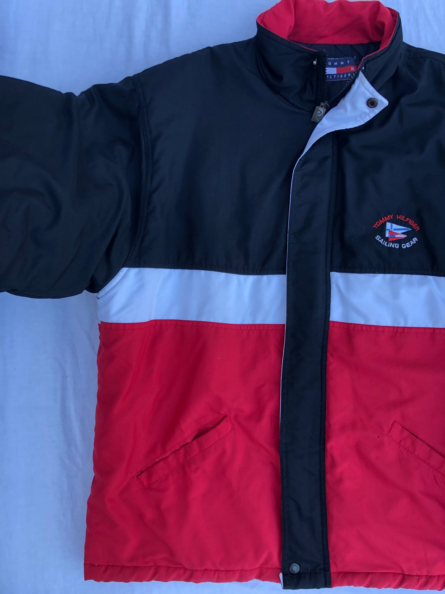 Vintage Tommy Hilfiger Sailing Gear Jacke (XL)