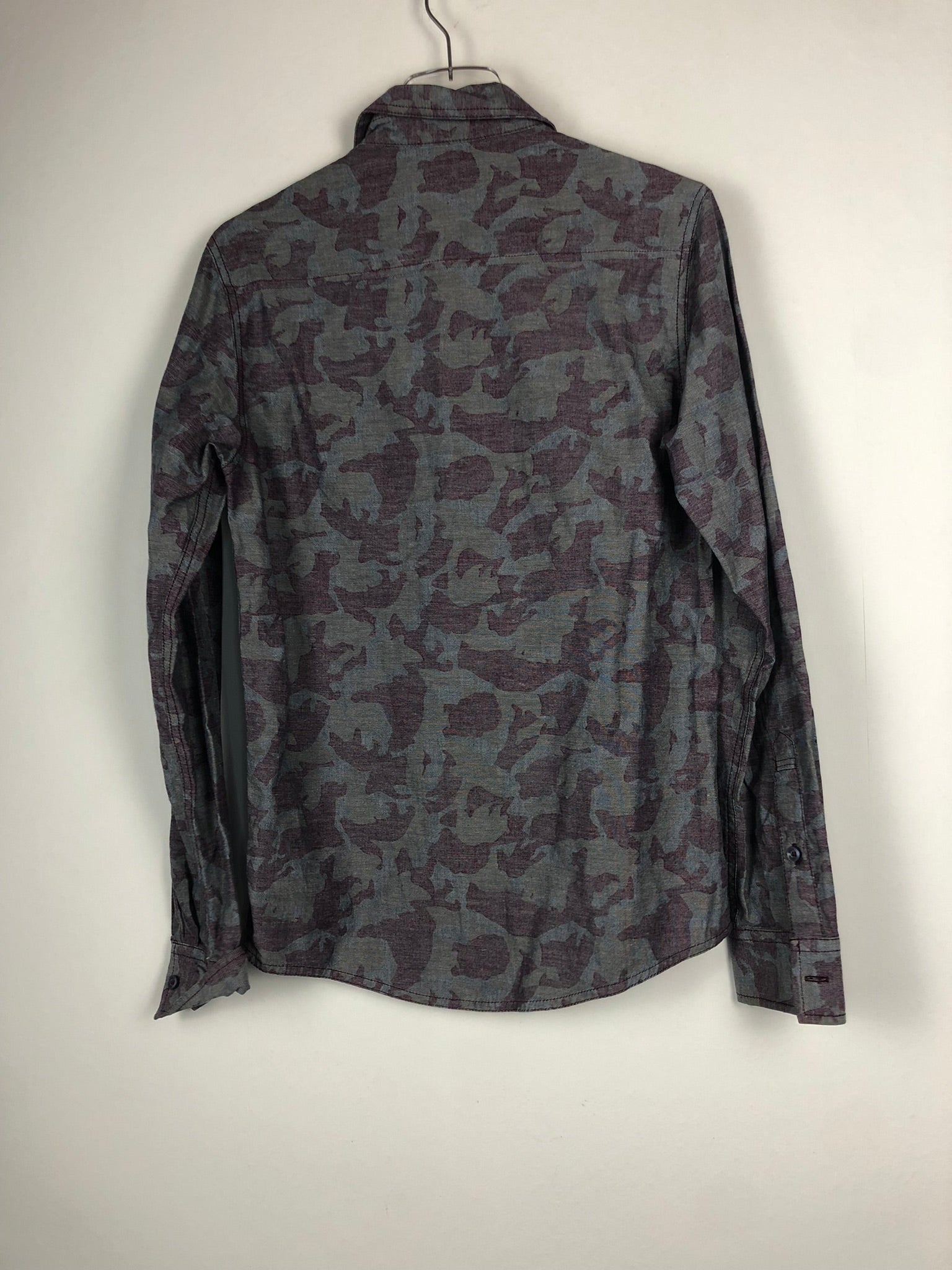 Vintage Crazy Pattern Hemd (XS)