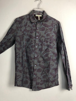 Vintage Crazy Pattern Hemd (XS)