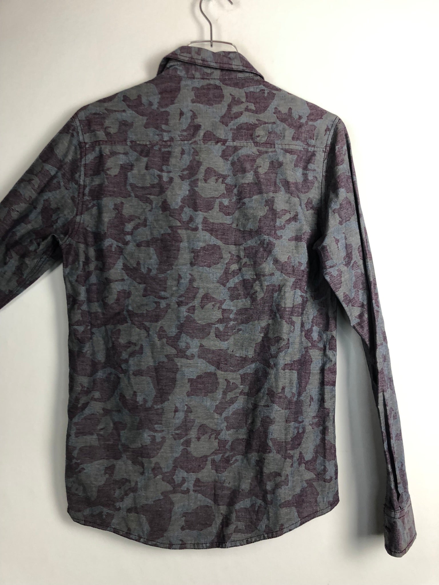 Vintage Crazy Pattern Hemd (XS)