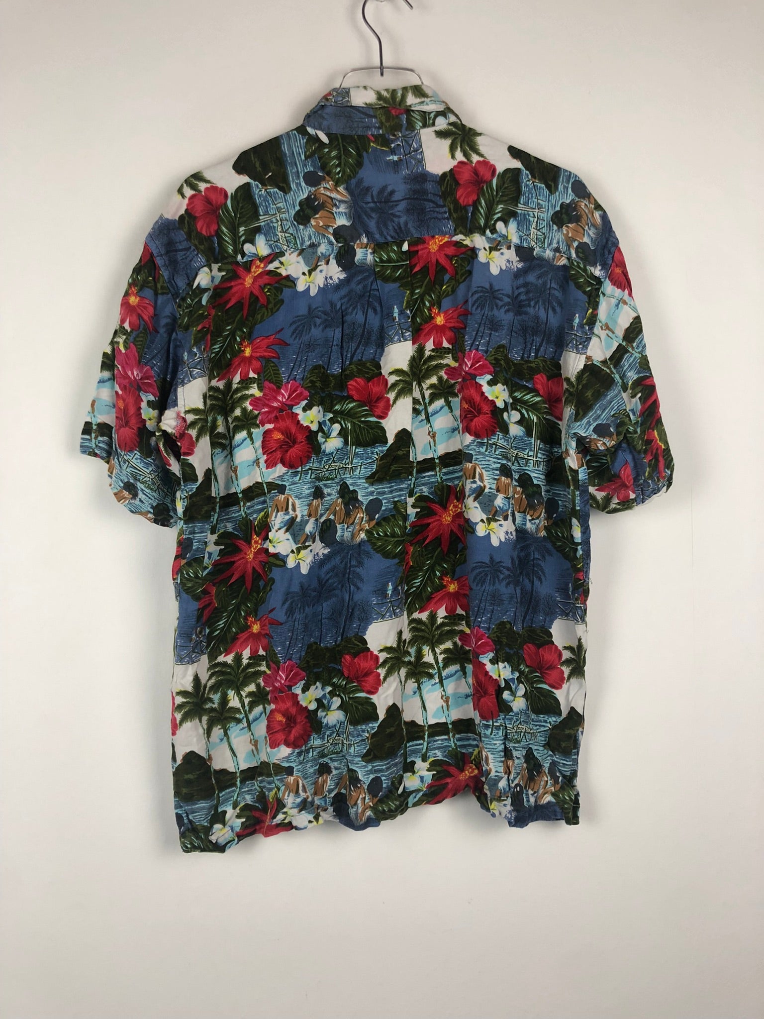 Vintage Crazy Pattern Hemd (M)