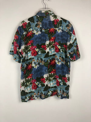 Vintage Crazy Pattern Hemd (M)