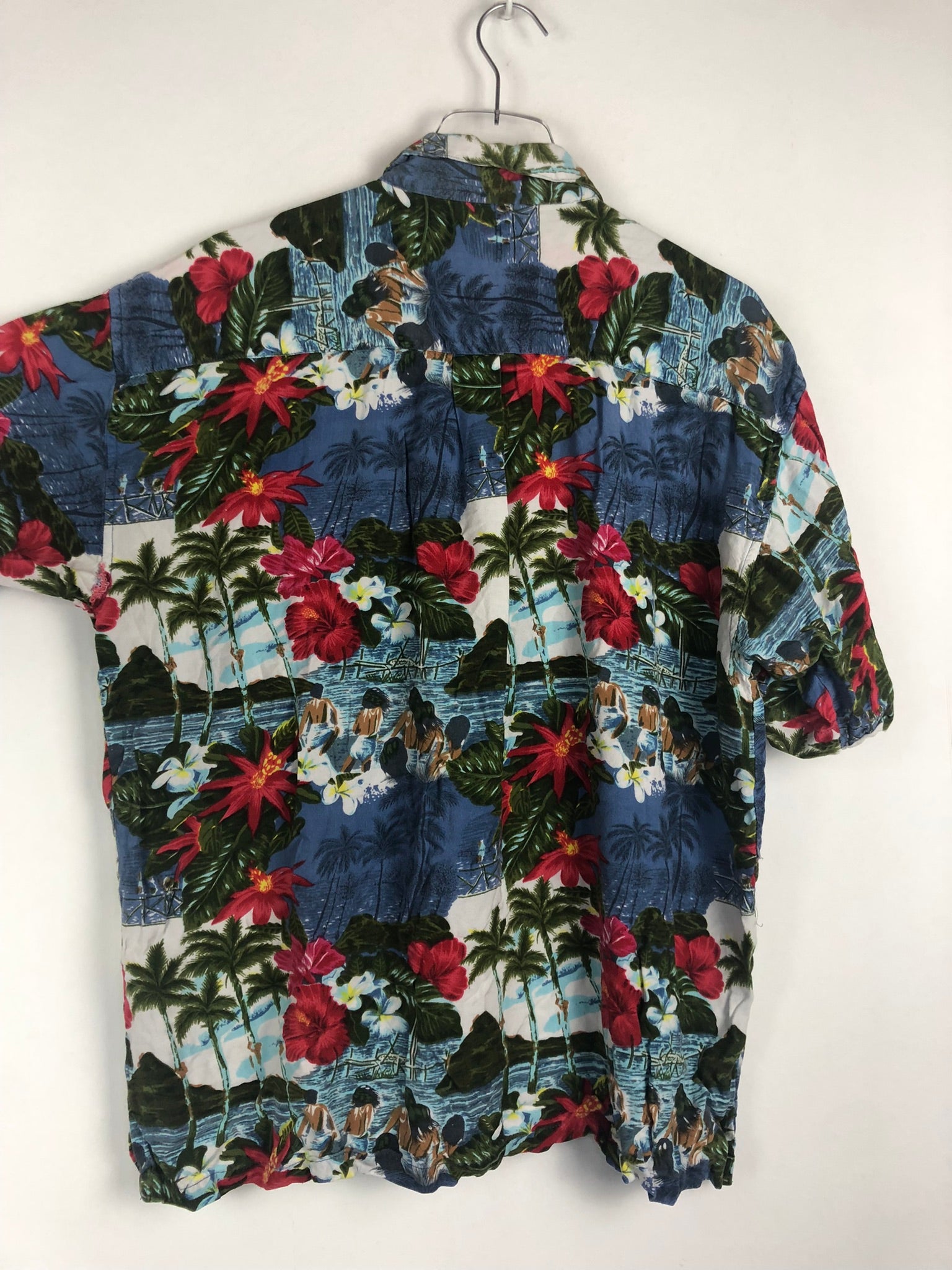 Vintage Crazy Pattern Hemd (M)