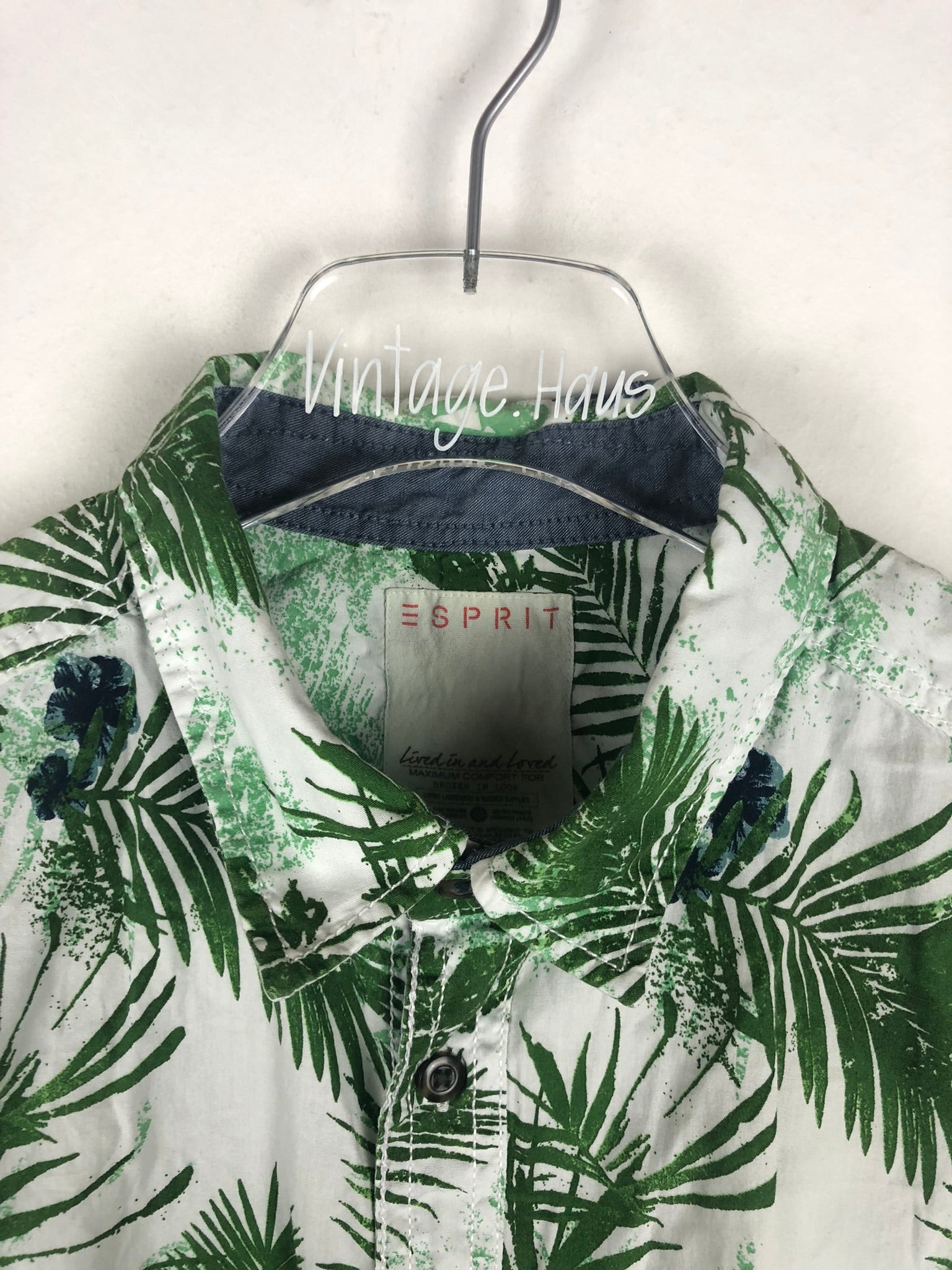 Vintage Crazy Pattern Hemd (S)