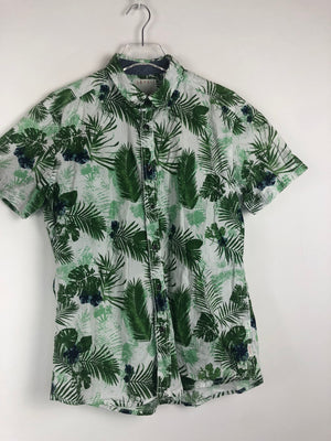 Vintage Crazy Pattern Hemd (S)