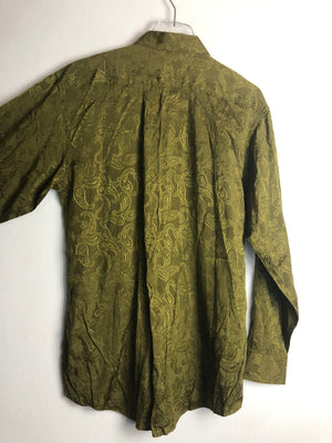 Vintage Crazy Pattern Hemd (S-M)
