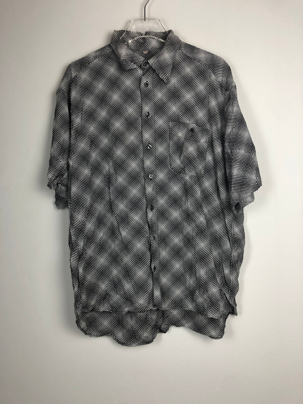 Vintage Crazy Pattern Hemd (L)